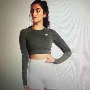 2- Gymshark Vital Seamless Croptops - NWT